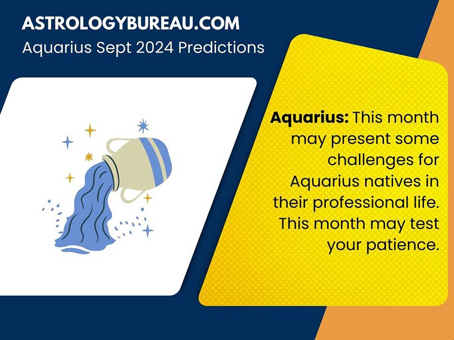 Aquarius Zodiac Sept 2024 Prediction