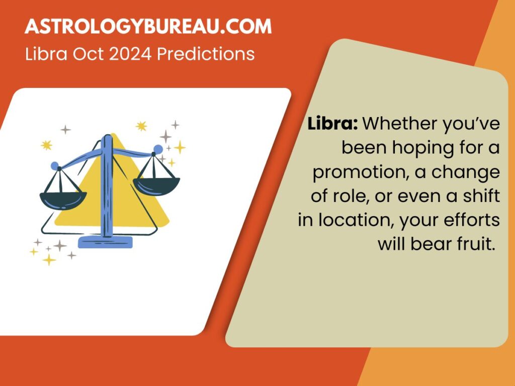 Libra Horoscope October 2024