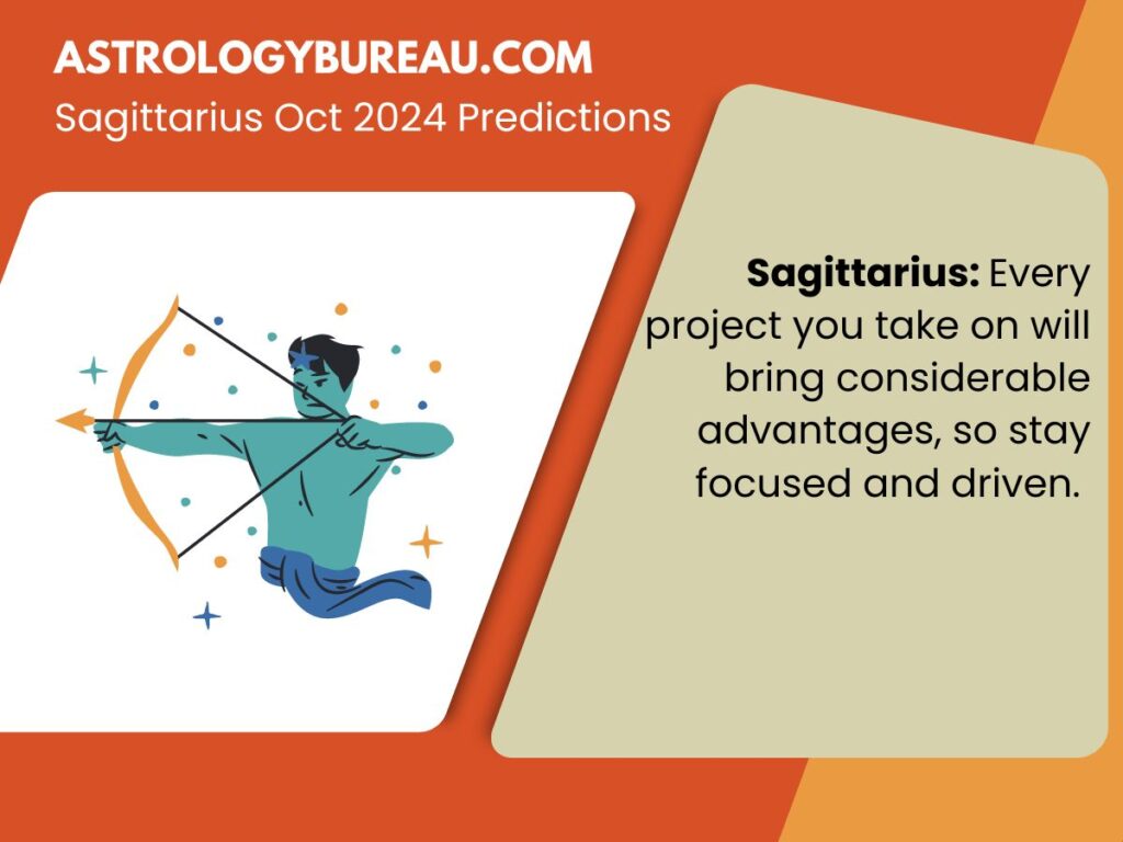 Sagittarius Horoscope October 2024